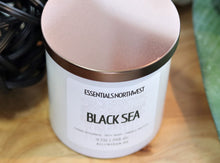 Load image into Gallery viewer, Black sea soy candle 9 ounce