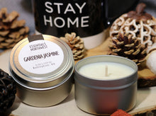 Load image into Gallery viewer, Gardina Jasmine, floral soy candle, 4 ounce candle tin
