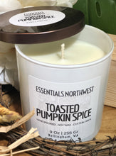 Load image into Gallery viewer, Toasted Pumpkin Spice, 9 soy candle jar