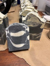 Load image into Gallery viewer, Soap - Activated Charcoal swirl
