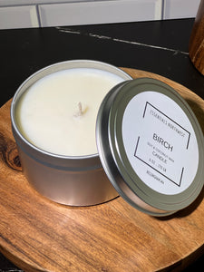 Birch candle