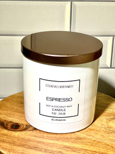 Espresso candle