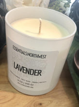 Load image into Gallery viewer, Lavender blend, soy candle, 9 ounce candle jar
